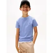 Tommy Hilfiger T-Shirt "ESSENTIAL COTTON TEE S/S" mit Logostickerei