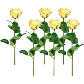 Creativ Green Kunstblume , gelb, H:69cm, Kunststoff, Polyester, Kunstpflanzen, Kunstblume