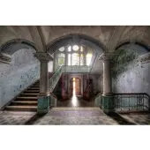 Papermoon Fototapete "Lost Space Beelitz", bunt, B:3m L:2,23m, Vlies, Tapeten, Fototapete