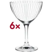 Rona Sektschale / Martiniglas Martini / Saucer Champ. 08 OPTIC Classic Cocktails 250 transparent, 14.4 cm
