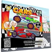HOBBY2YOU - Clay painting on canvas 30x40cm - Cars (777692)
