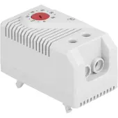 DeLOCK Thermostat mit Schliesser-Kontakt für Hutschiene