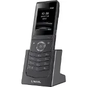 Fanvil W611W V2, IP-Mobiltelefon, Schwarz, Kabelloses Mobilteil, 4 Zeilen, 1000 Eintragungen, LCD