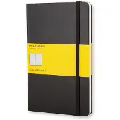 Moleskine Notizbuch Classic Collection Pocket Karton Hardcover, schwarz, 96 Blatt / 192 Seiten, 70 g/m2, kariert, A6