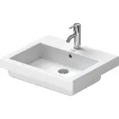 Duravit Einbauwaschtisch Vero 55x46,5cm, we, EB v ob, m HL, ÜL, HLB