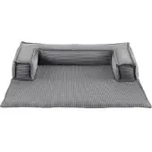 Momax Hundesofa Pet Flat Dunkelgrau