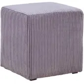 Based Hocker Bali Cord in Dunkelgrau