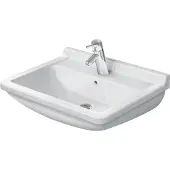 Duravit Waschtisch STARCK 3 m ÜL HLB 1 HL 600x450mm we
