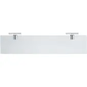Duravit Glasablage KARREE Glas matt chrom