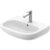 Duravit 2310600000 Waschtisch D-Code 600 mm mit ÜL, mit