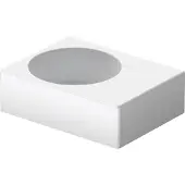 Duravit Universalbecken Scola 61,5x46cm, m HL, Ü, HL, Beck. li, we.