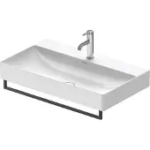 Duravit DuraSquare Handtuchhalter, für den Waschtisch 235380, 0031214600, Farbe: Schwarz Matt