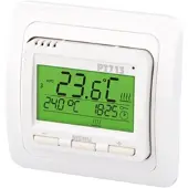 Hvh Vitalheizung Raumthermostat, weiß, BxHxL: 8,1 x 4,7 x 8,1 cm, für Infrarotheizung u. Bodenheizung - weiss