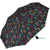 Happy Rain Taschenschirm mit Shopper 2 in 1 supermini with shopper letterjam mul...