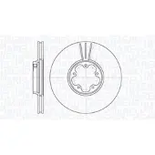 MAGNETI MARELLI Bremsscheibe [Hersteller-Nr. 361302040170] für Ford