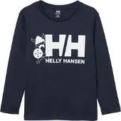 Helly Hansen K HH Tech Graphic LS TOP navy (598) 5