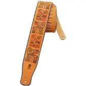 Levys Leathers Grand Mesa 2.5" Wildleder-Gitarrengurt Totem Stöcke
