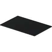 Duravit Glaseinleger DuraSquare 42x26,4cm, Sicherheitsglas, Schwarz