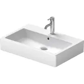 Duravit Waschtisch VERO m ÜL HLB 700x470mm geschl 1 HL we