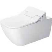 Duravit Wand-WC RIMLESS HAPPY D.2 tief, 365 x 620 mm, SensoWash HygieneGlaze weiß