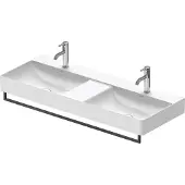 Duravit Handtuchhalter für Waschtisch 1139mm schwarz matt schwarz matt