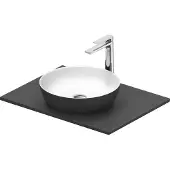 Duravit Konsolenwaschtisch Sivida 68x50cm, I.Fa w m, Auß.Farbe grau ma