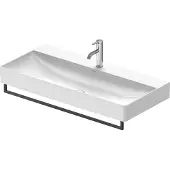 Duravit Handtuchhalter DURASQUARE für Waschtisch 941mm schwarz matt