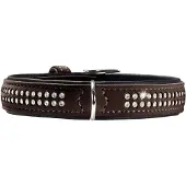 Hunter Halsband Softie Deluxe S (45), braun/schwarz