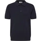 Casual Friday Poloshirt Kurzarm Knopfleiste Unifarben Klassischer Stil Größe: M (39/40)