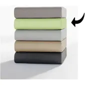Dreamtex Jersey Spannbetttuch für Topper + Boxspringbett