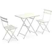 Emu Arc en Ciel Balkonset 3tlg. 2 Stühle + 70x50cm Tisch Stahl pulverbeschichtet