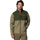 Columbia Softshelljacke "Ascender Softshell Jacket" mit wasserabweisenden Details am Reißverschluss