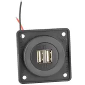 Berker Integro Doppel-USB Ladesteckdose 12 V anthrazit