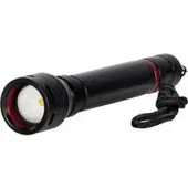 KH Security Taschenlampe Uberlux mit Zoom 180 Lumen schwarz