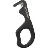 Benchmade Gurtschneider 7 BLKW Rescue Hook Strap Cutter