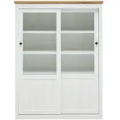 Momax Highboard Korsika Eichefarben/Weiß