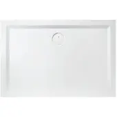 Hoesch Muna Mineralguss-Duschwanne 4185xA715 110x90x3cm, Schiefergrau, Material Solique