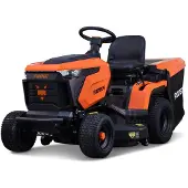 FUXTEC Rasentraktor FX-RMT84M | Aufsitzmäher mit 83cm Schnittbreite | 432ccm Hubraum | Schnitthöhenverstellung 30-90 mm| 280L Fangkorb