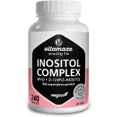 Vitamaze GmbH Inositol Komplex Chromium+Vitamin B6+Folsäure Kps. 240 St Kapseln