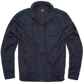 Brandit Strickjacke / Cardigan "BW Cardigan" in Blau | Gr.: 4XL