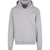 Urban Classics lässiger Herren Hoodie Rippbündchen Kapuze 270 g/m² Grau