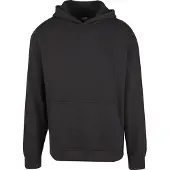 Urban Classics lässiger Herren Hoodie Rippbündchen Kapuze 270 g/m² Schwarz