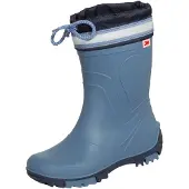 Bockstiegel Kinder Gummistiefel Regenstiefel Bente Uni – Kinderstiefel Gummi Stiefel Leicht Mädchen Jungen in Blau Größe 28 bis 29