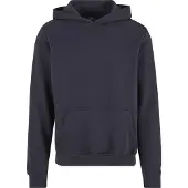 Urban Classics lässiger Herren Hoodie Rippbündchen Kapuze 270 g/m² Navy