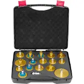 Vevor Brake Master Entlüfterset 17-teilig professionelles Bremsentlüfter-Adapterset mit komplettem Set und Griff