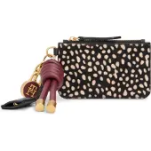 Tommy Hilfiger Schlüsselanhänger "TH ESSENTAIL" Taschen Charm, Bag Charm, Accessoires, Mini Geldbeutel mit Muster