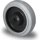 CASCOO Rad ø 125 mm Serie R4E2 Kugellager Edelstahl