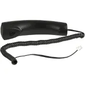 Auerswald COMfortel Wideband-Hörer für Telefone, Schwarz, 179 g