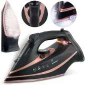 Berdsen BD-332 Dampfbügeleisen mit Keramiksohle, 3000 W, schwarz