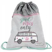 Paso BeUniq Bus Schuhtasche für Mädchen, Grau